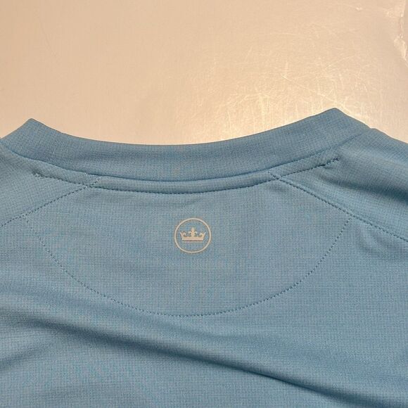 Peter Millar Cradle Performance Crewneck Mens Size XL Seaport Blue New NWT $135 - Picture 10 of 11